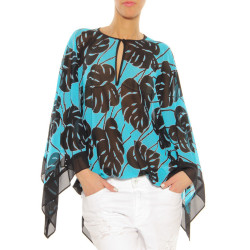 Poncho Michael Kors blue